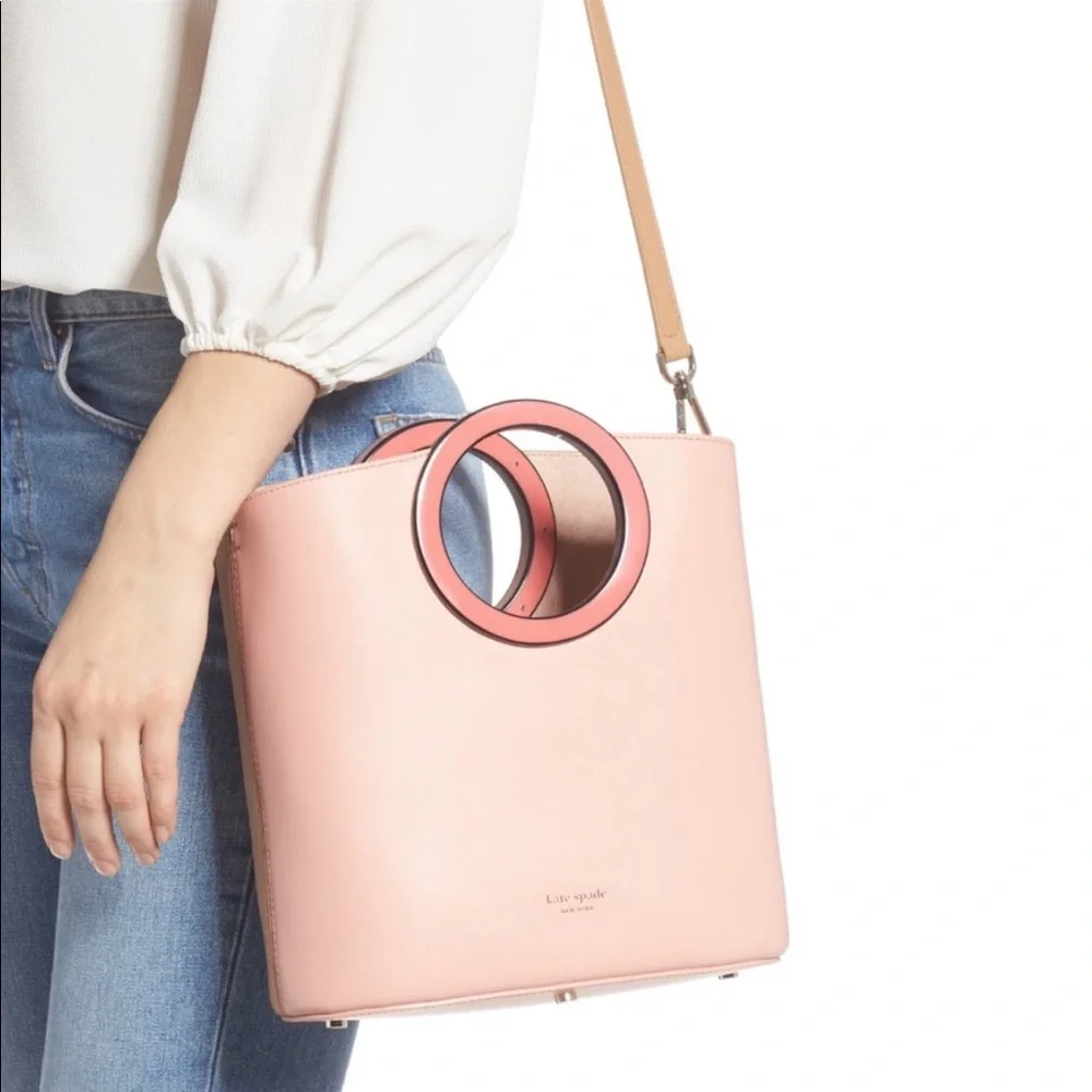 Kate Spade Betty Medium Leather Bucket Bag